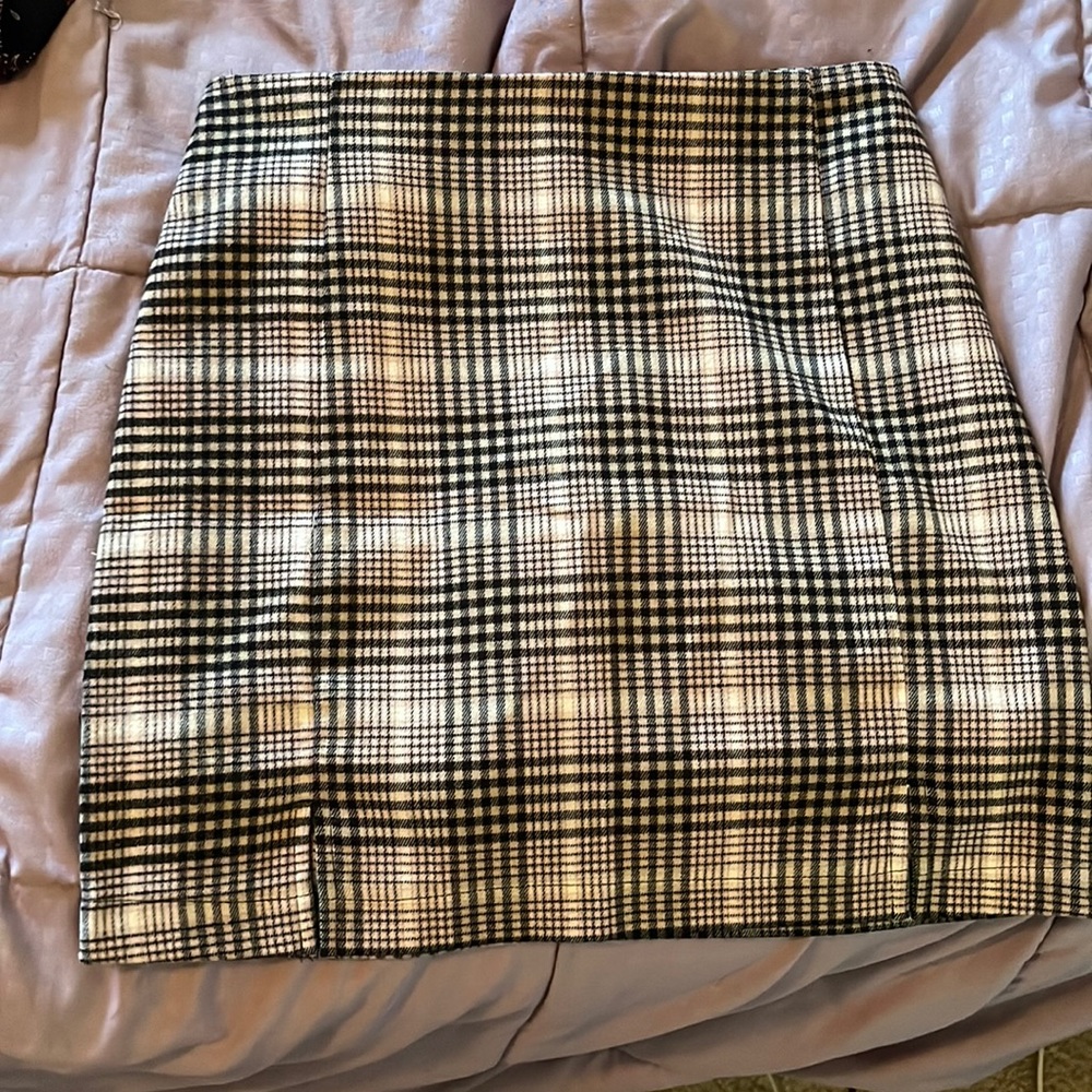 Plaid skirt